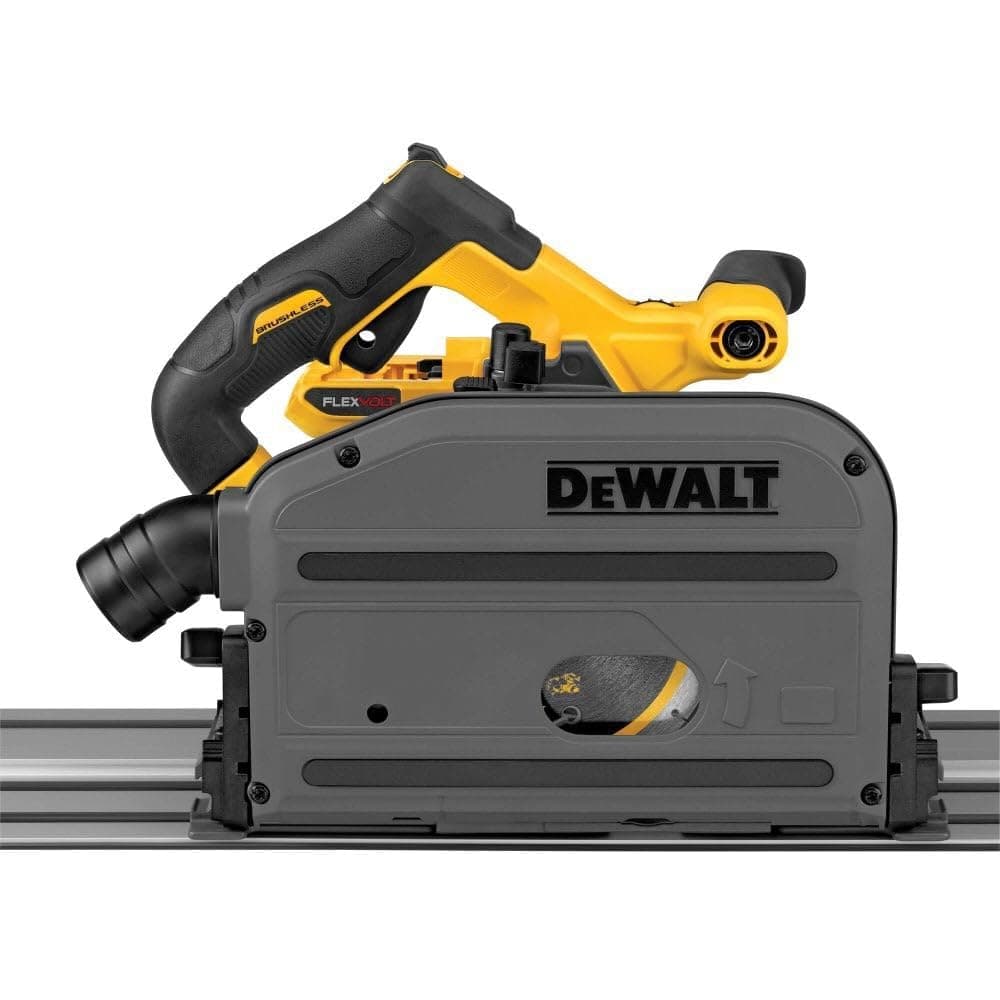 DEWALT 60V MAX DCS520B Sierra de Inmersión Circular 6-1/2 pulg Inalámbrica TrackSaw Solo Herramienta