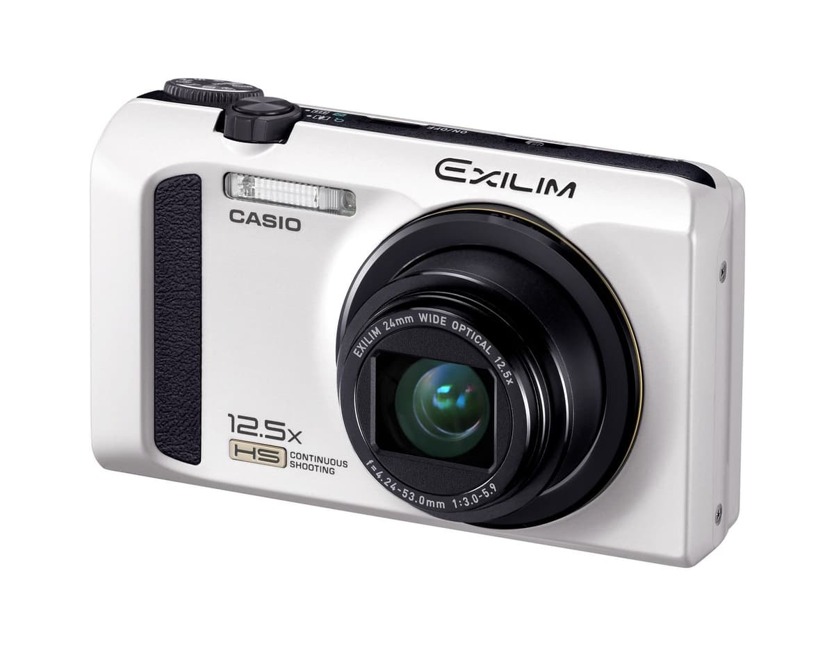 Casio Exilim EX-ZR100 Cámara Digital High Speed blanca EX-ZR100WE