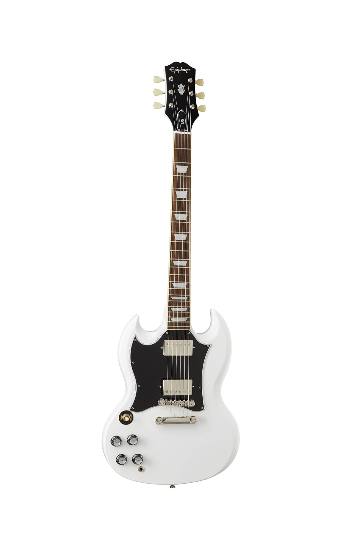 Epiphone SG Standard guitarra eléctrica para zurdos Alpine White (blanco alpino) GIT0053586-000