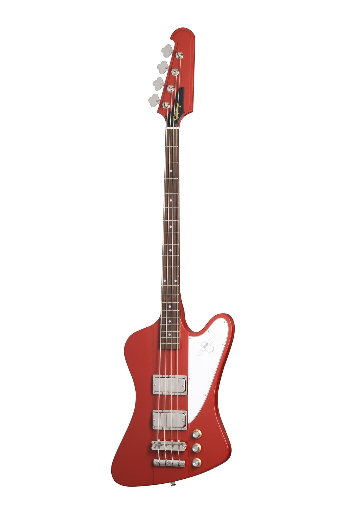 Epiphone Thunderbird 64 Bajo Eléctrico, Ember Red con Funda EIGTB6EMRNH3