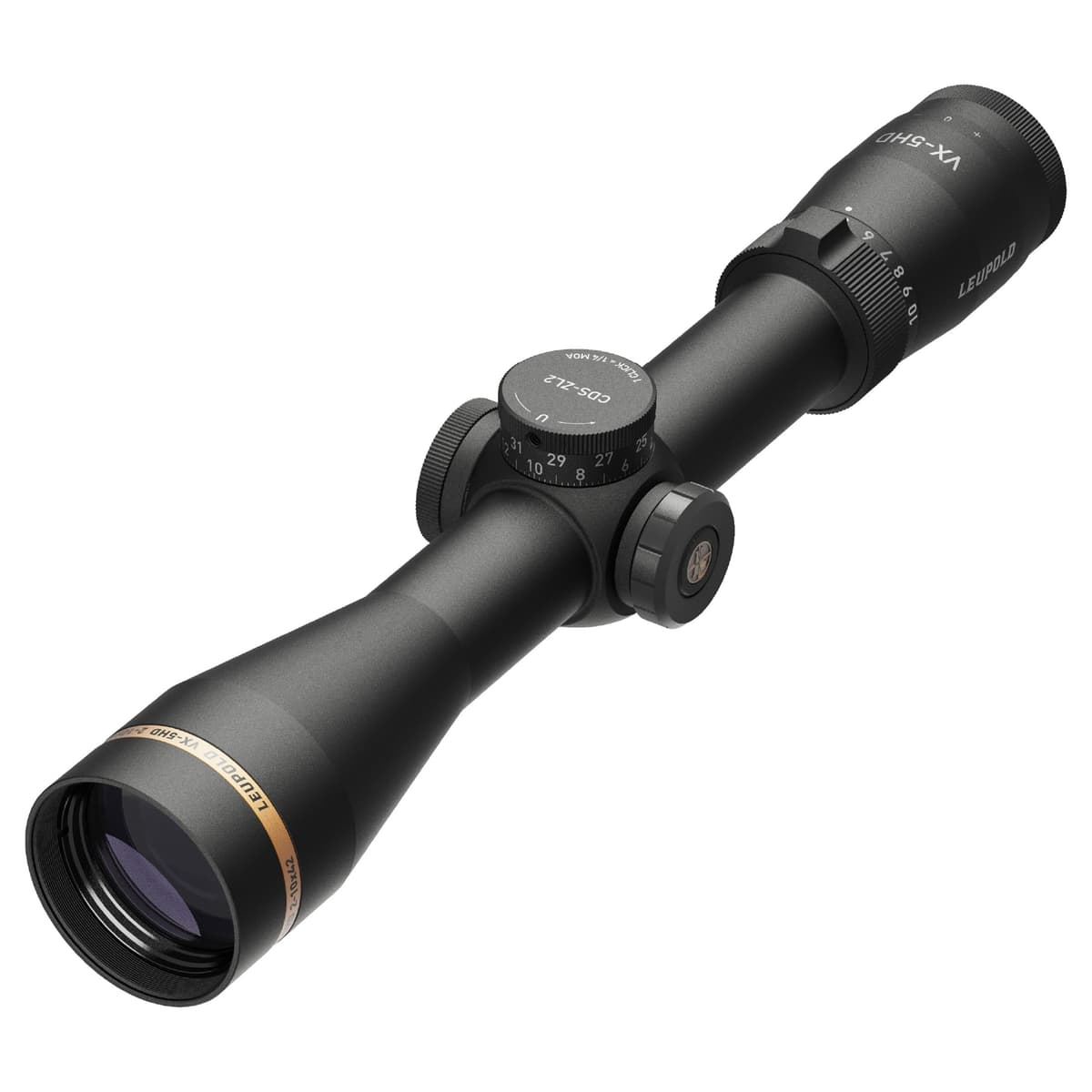 Leupold VX-5HD 2-10x42 (30mm) Mira Telescópica para Rifle CDS-ZL2 Iluminada FireDot Retícula Duplex 0603-2230