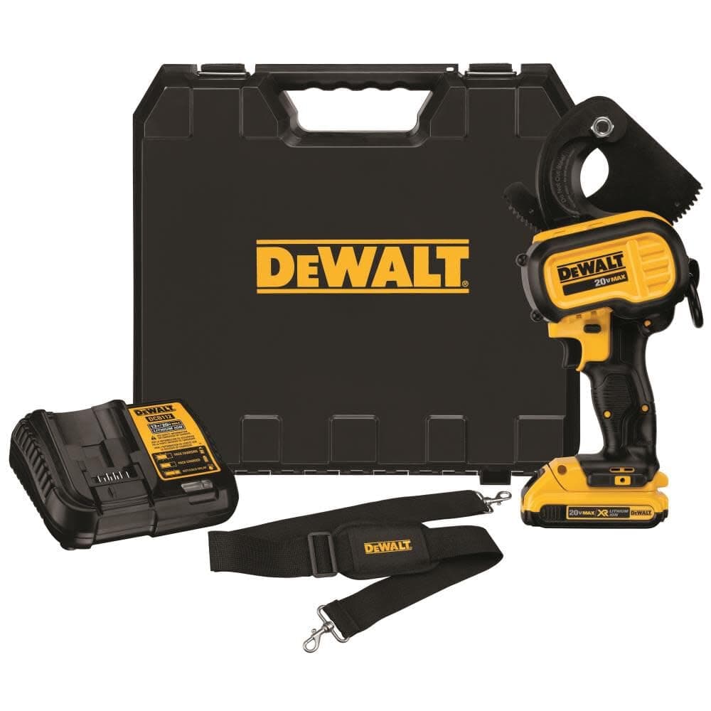DEWALT 20V MAX DCE150D1 Cortacables Inalámbrico, Corta Cobre y Aluminio