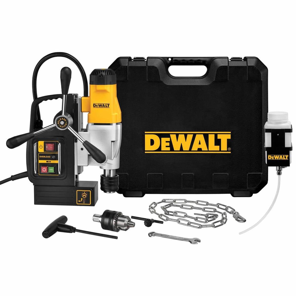 DEWALT DWE1622K Taladro Magnético 2 pulgadas, 10 A, 2 velocidades