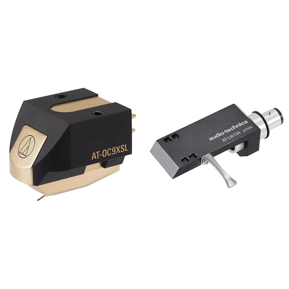 Audio-Technica AT-OC9XSL cápsula MC dual + AT-LH11H portacápsulas aluminio 11 g, kit para tocadiscos