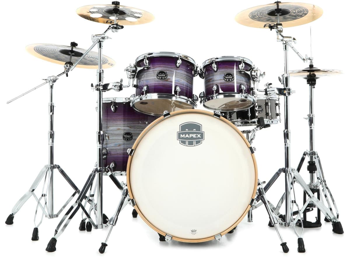 Mapex Armory AR529S-VL batería acústica 5 piezas rock kit de cascos - Night Sky Burst