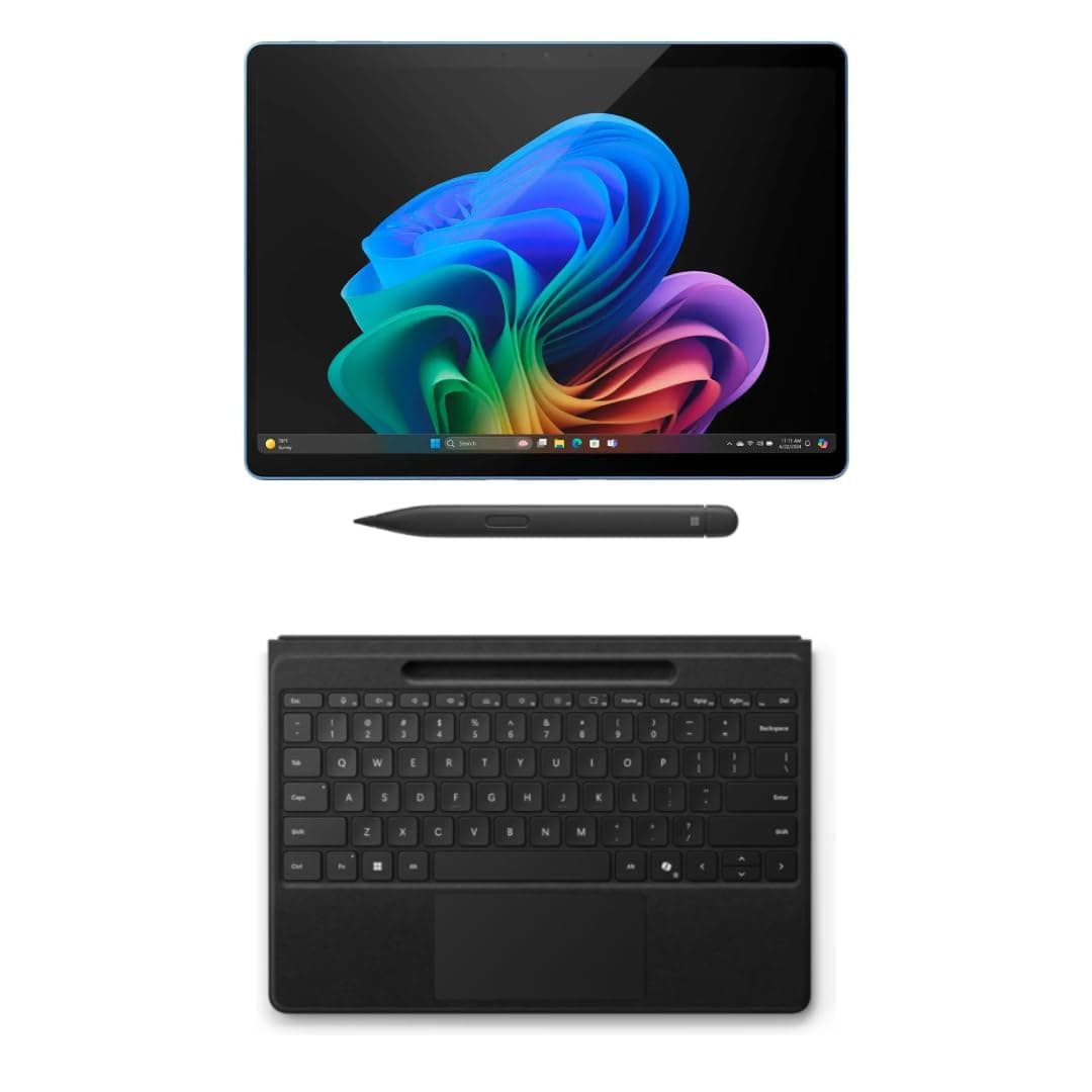 Microsoft Surface Pro 11 Copilot PC, 13'' 2.8K Táctil, Teclado Surface Flex y Slim Pen, 16GB RAM, 2TB SSD, Wi-Fi, Windows 11 Pro, Zafiro