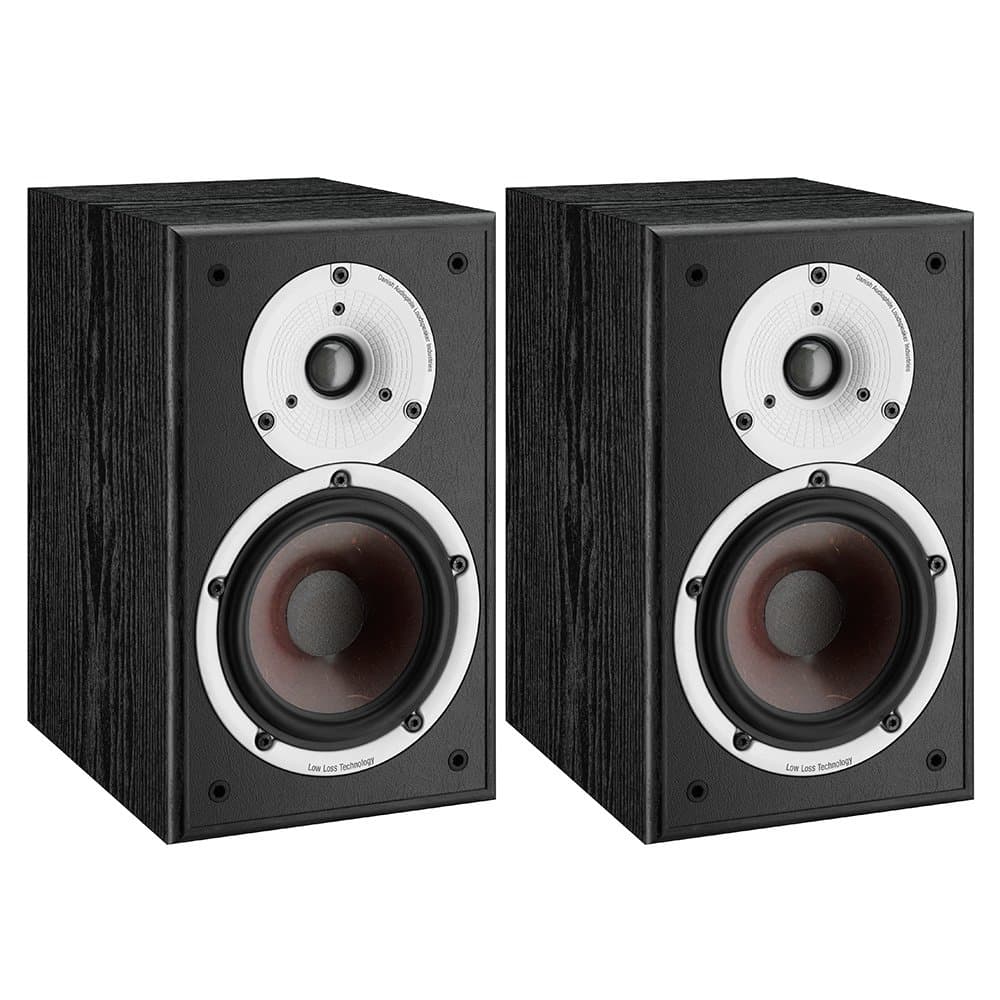 DALI Spektor 2 Parlantes de estantería compactos Hi-Fi - Acabado Negro Fresno (Par)