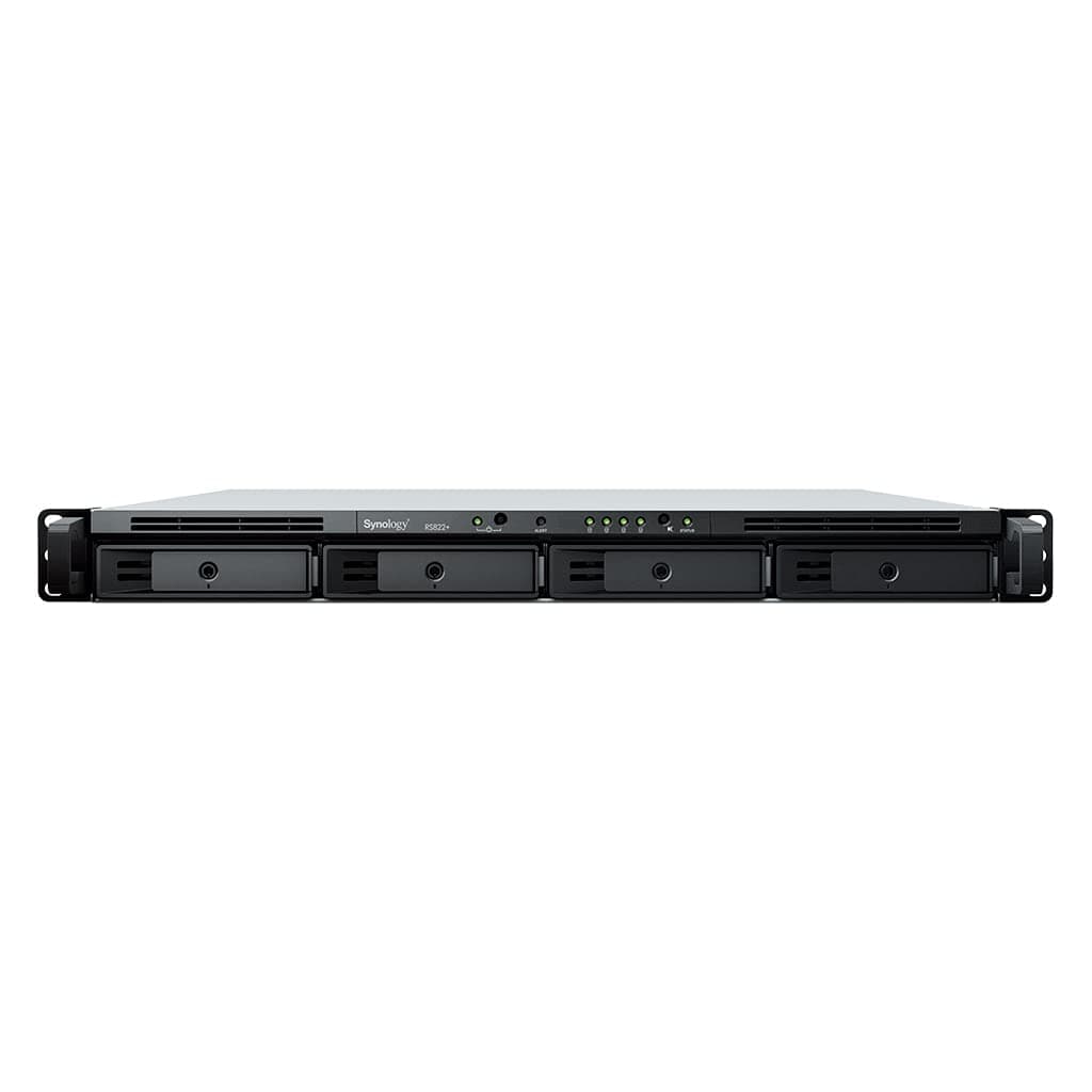 Synology RackStation RS822+ Servidor NAS 4 bahías 48TB con 4x 12TB WD Red Plus para rack