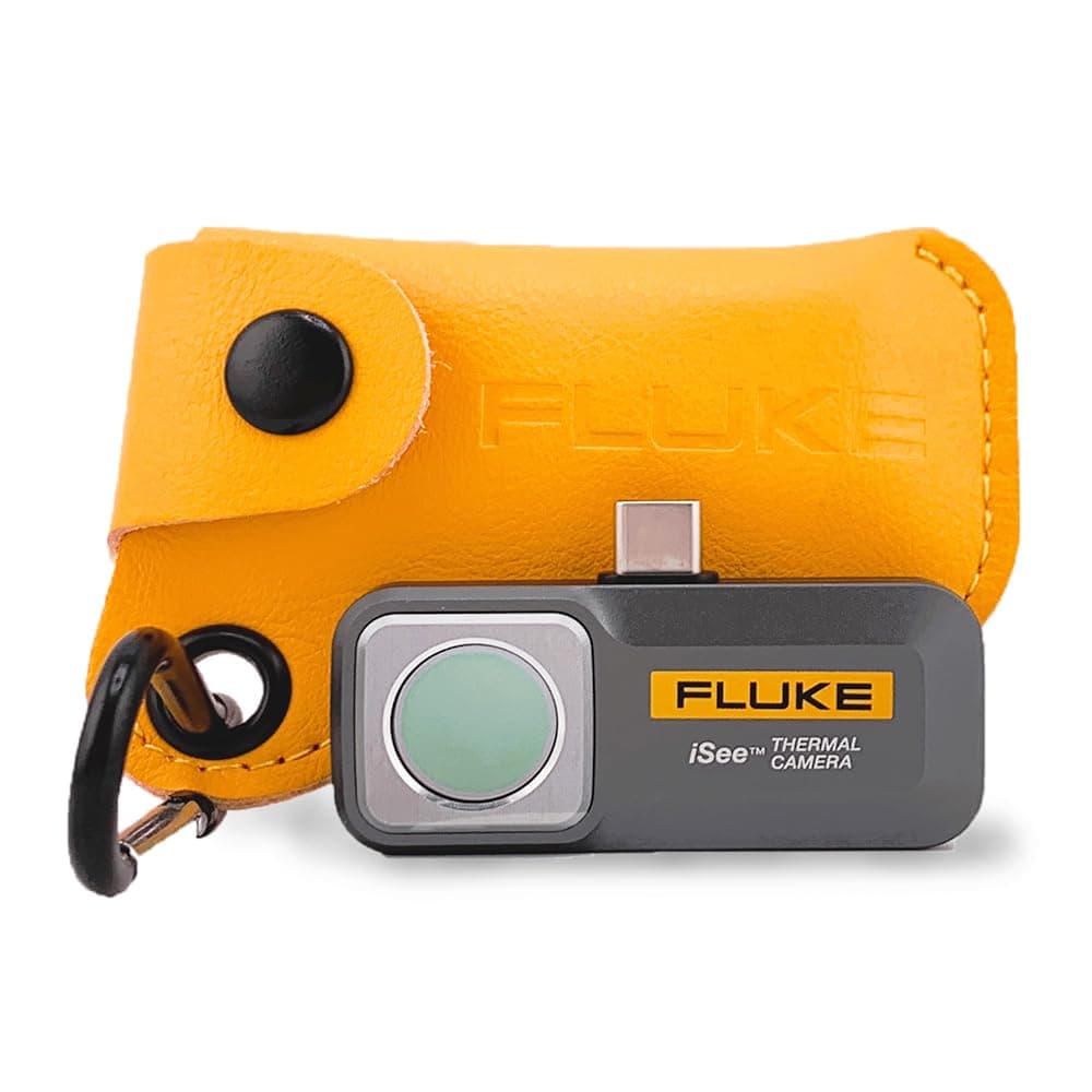 Fluke iSee TC01A Cámara Térmica Móvil para Android, Infrarroja para Smartphone USB-C + Estuche FLUKE-TC01A+CASE