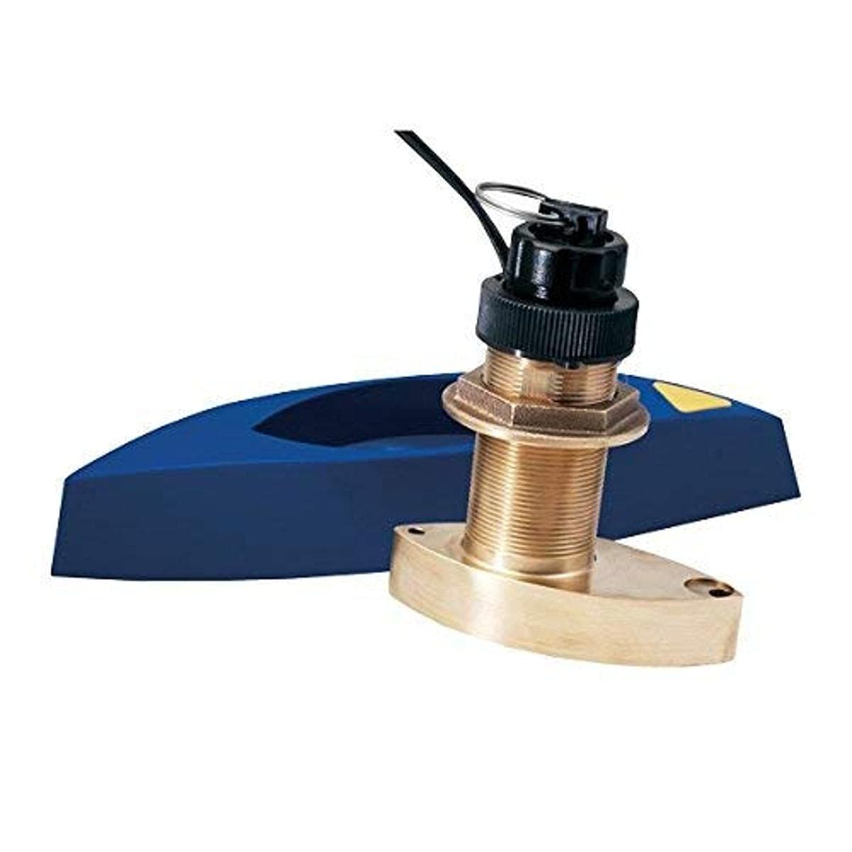 Garmin 010-10183-22 Transductor pasacascos de bronce 50/200 kHz S/T 8 pines para ecosonda/sonar