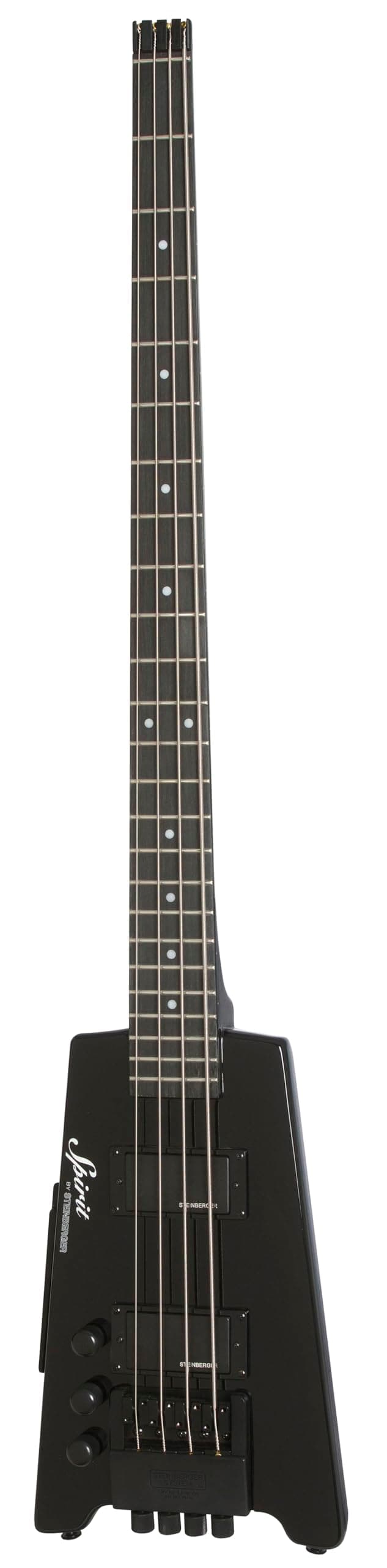 Epiphone Steinberger Spirit XT2 Standard - Bajo eléctrico zurdo, negro, con funda XTSTDL4BK1