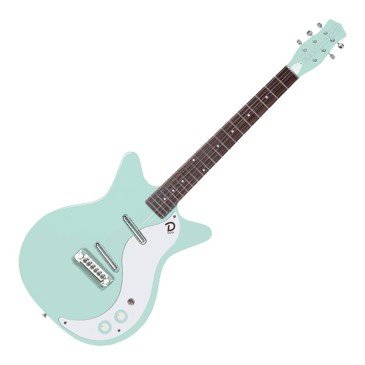 Danelectro 59M NOS+ guitarra eléctrica Verde Seafoam estilo vintage 59"M" NOS+ AQU