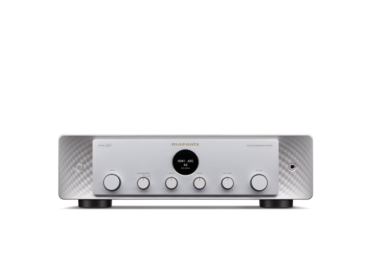 Marantz Model 40n Amplificador Estéreo Integrado con HEOS integrado (Plata/Dorado) MODEL40N/U1SG