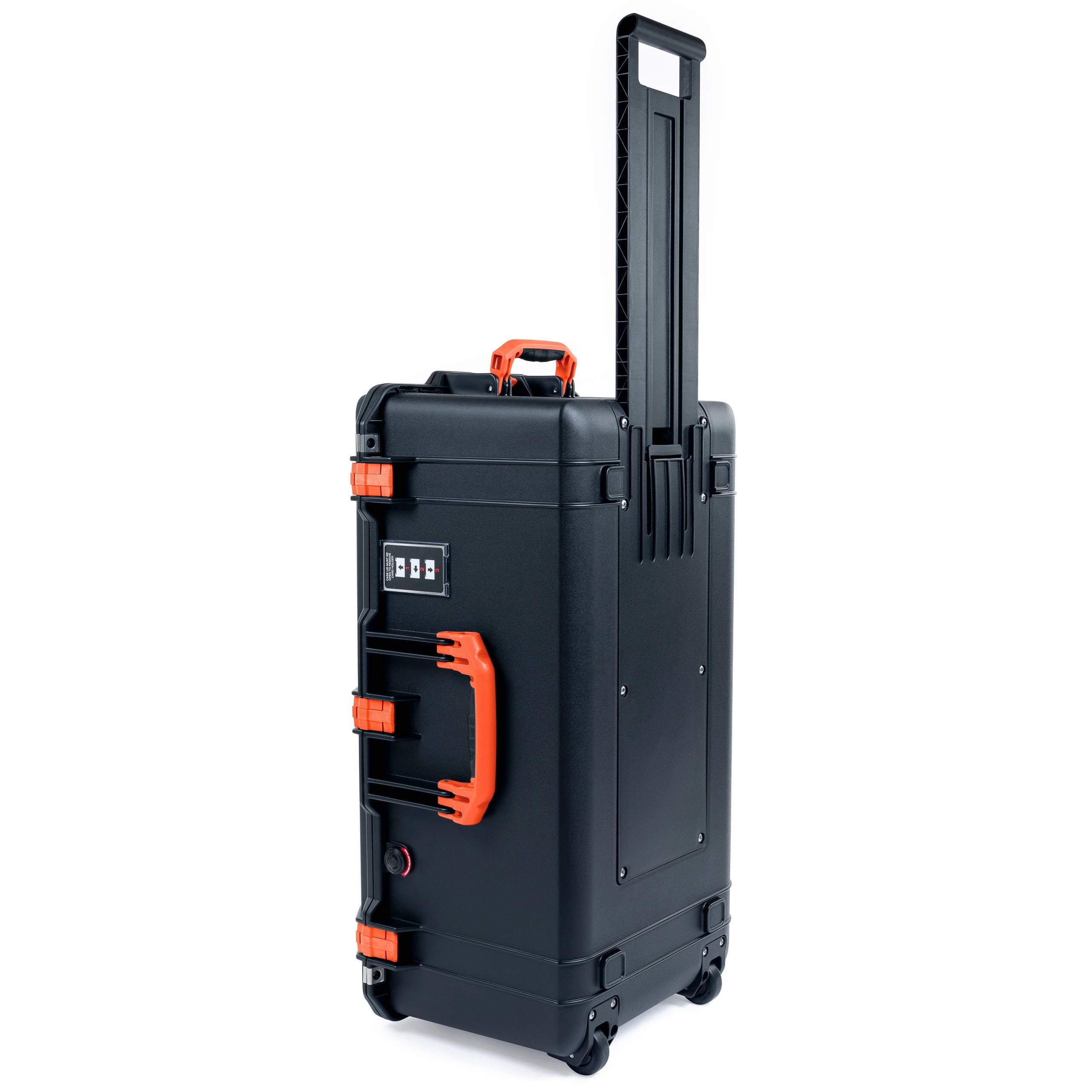 Pelican 1626 maleta con ruedas y espuma, negro y naranja 1626WF-BLKLG