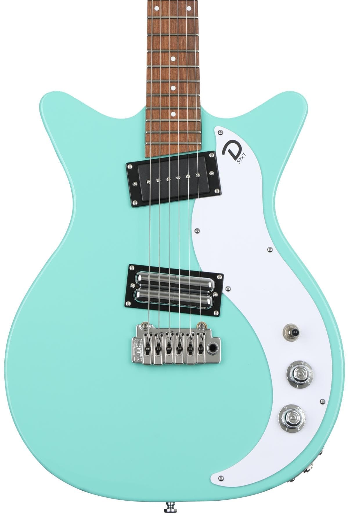 Danelectro 59XT DC59XTAQ Guitarra Eléctrica color Aqua Oscuro