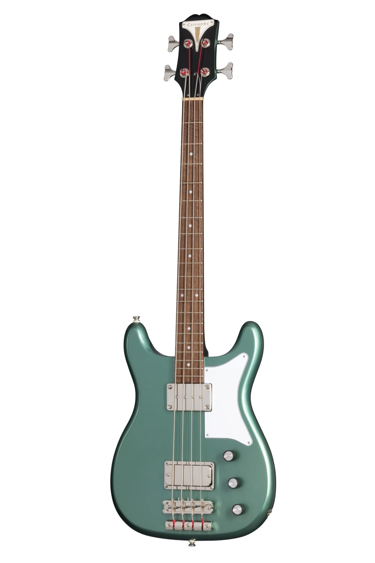 Epiphone Newport EONB4PANH1 Bajo eléctrico de escala corta 30.5", 4 cuerdas, Azul Pacífico