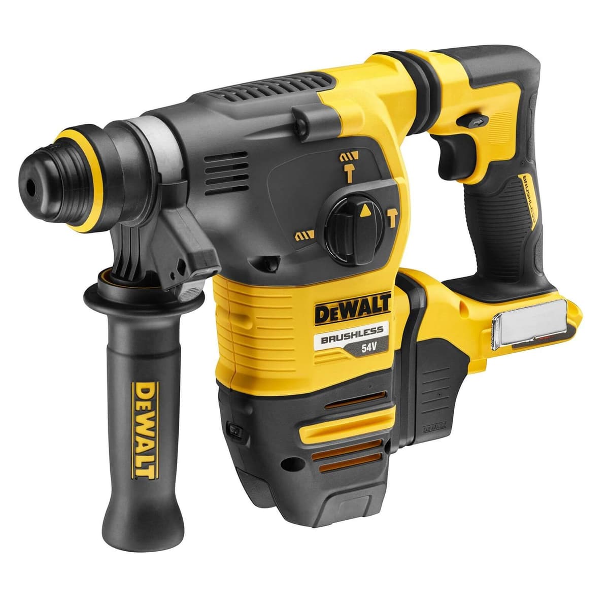 DEWALT XR FlexVolt DCH333NT-XJ rotomartillo SDS-Plus 54V sin batería ni cargador amarillo/negro