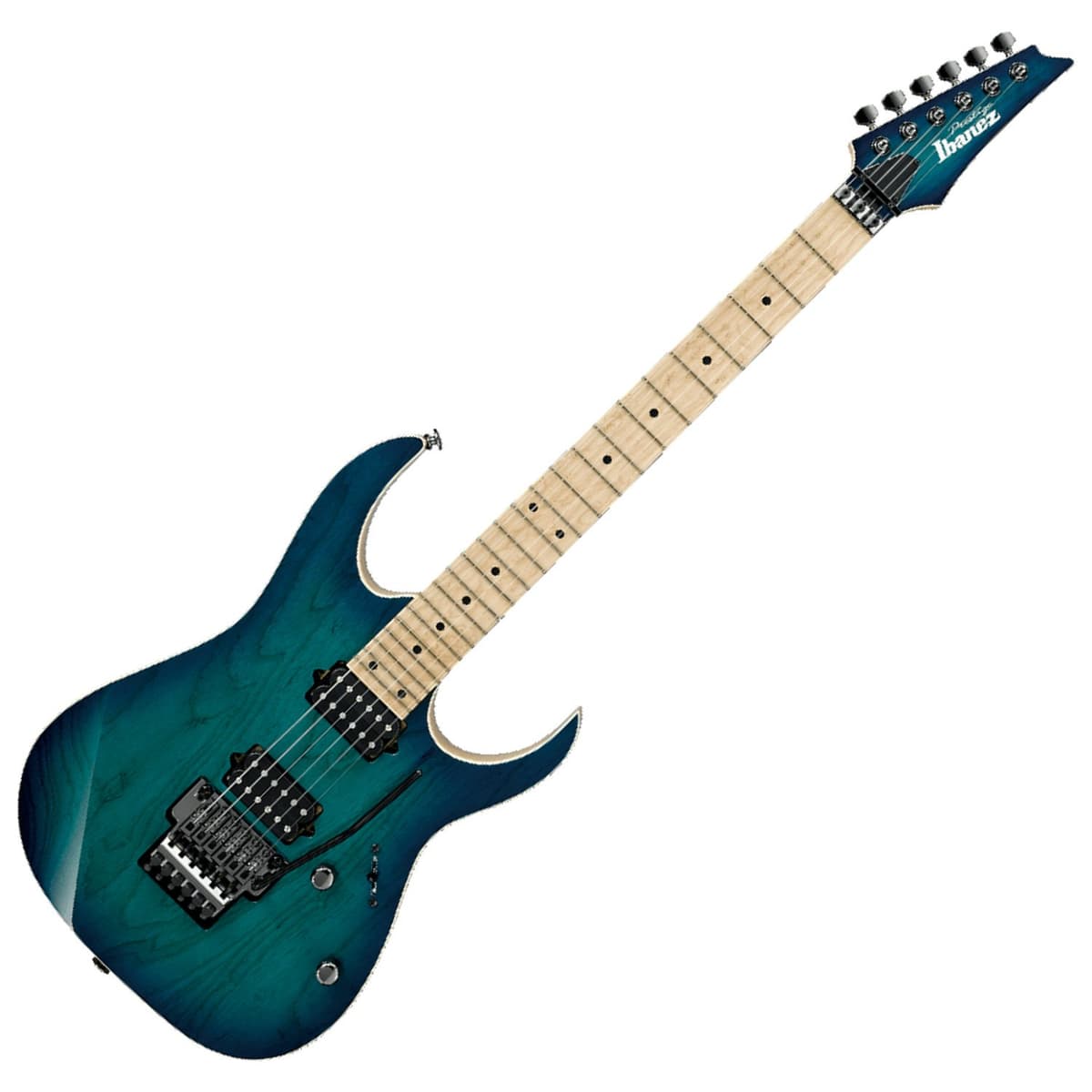 Ibanez RG Prestige RG652AHM guitarra eléctrica Nebula Green Burst 6 cuerdas RG652AHMNGB