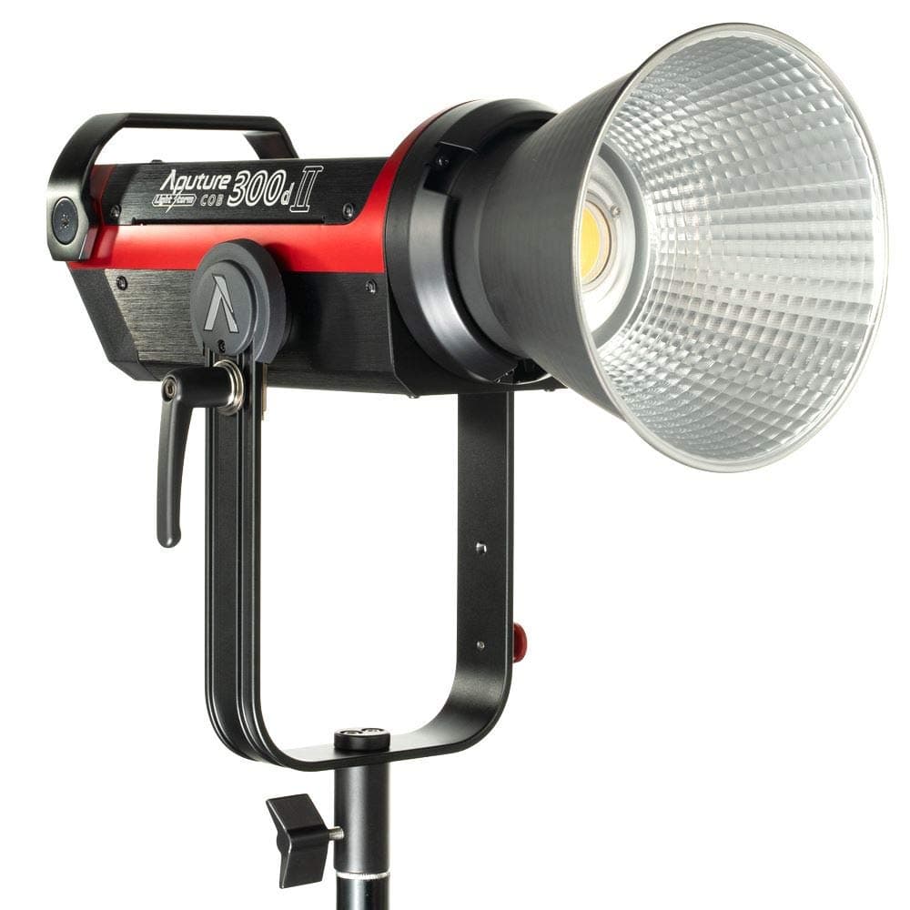 Aputure LS C300d II COB - Luz LED 5500K 350W, V-Mount, alta luminosidad, compatible con Light Dome AP_LS-300dII