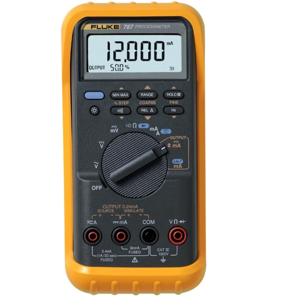 Fluke 787 ProcessMeter multímetro digital y calibrador de lazo mA 4-20 mA para procesos industriales
