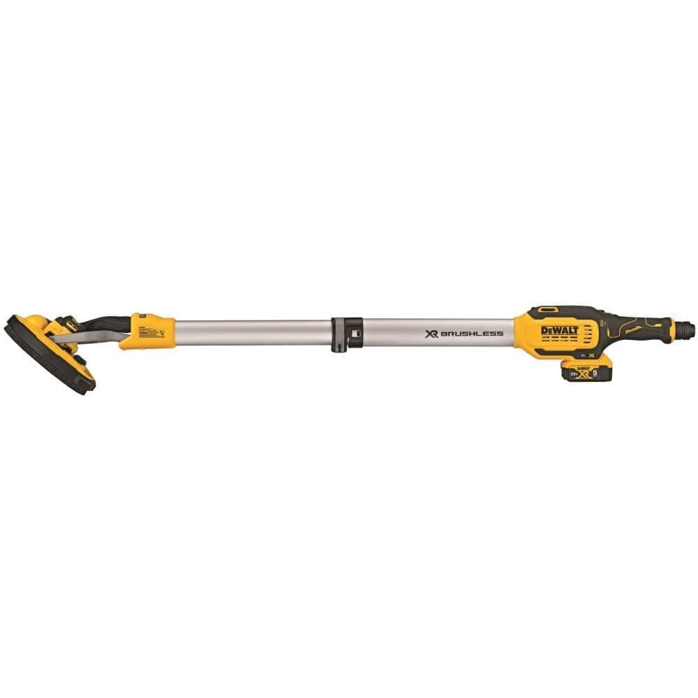 DEWALT 20V MAX DCE800P2 Lijadora de Paneles de Yeso Inalámbrica Kit con Batería y Cargador Incluidos