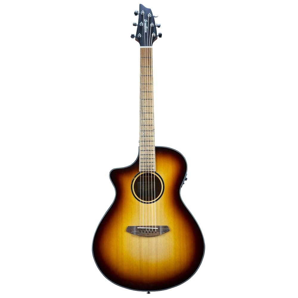 Breedlove ECO Discovery S Concert CE Guitarra electroacústica zurda Edgeburst Cedro rojo/Caoba africana DSCN44LCERCAM