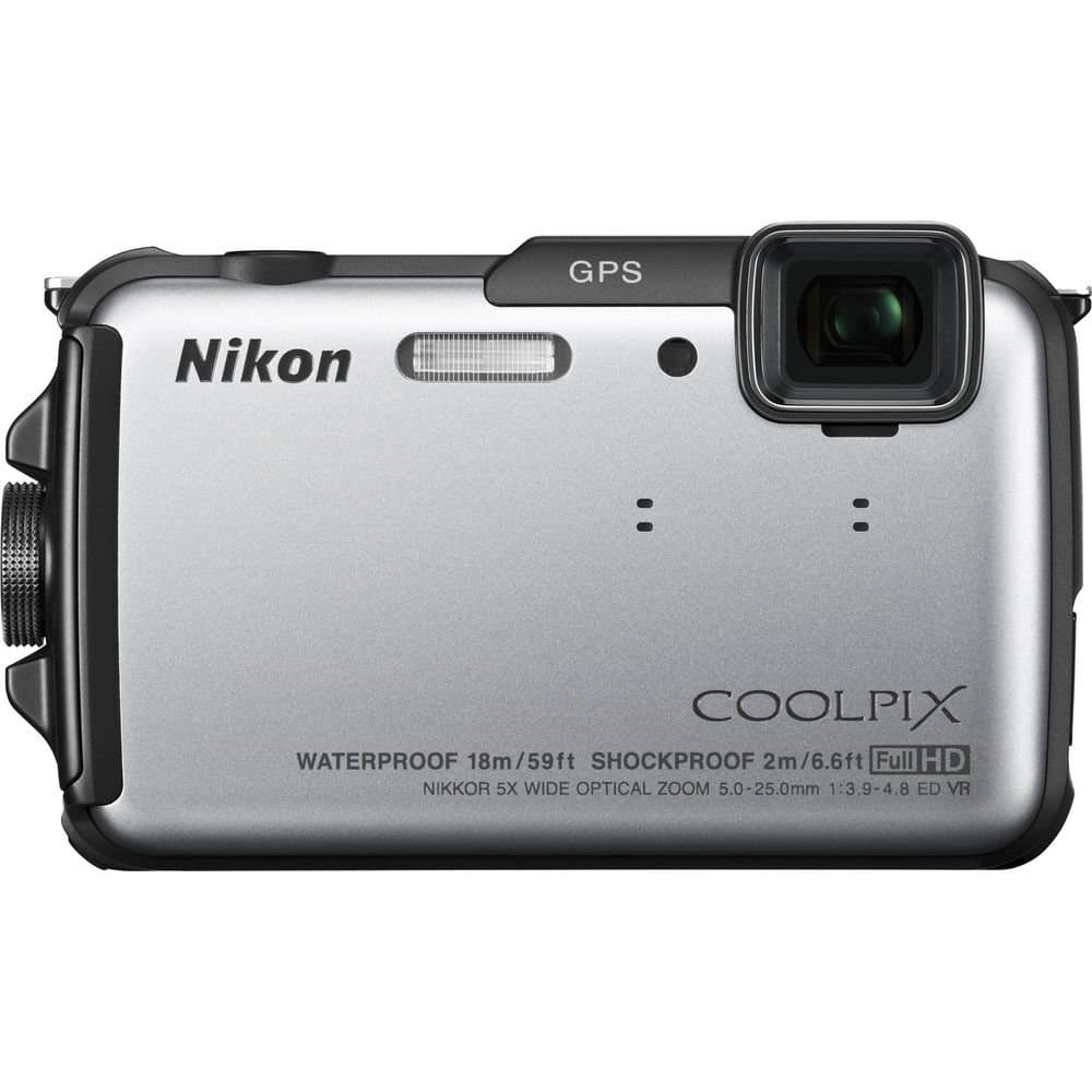 Nikon COOLPIX AW110 cámara digital impermeable con Wi-Fi y GPS, Negro (Modelo anterior) 26410