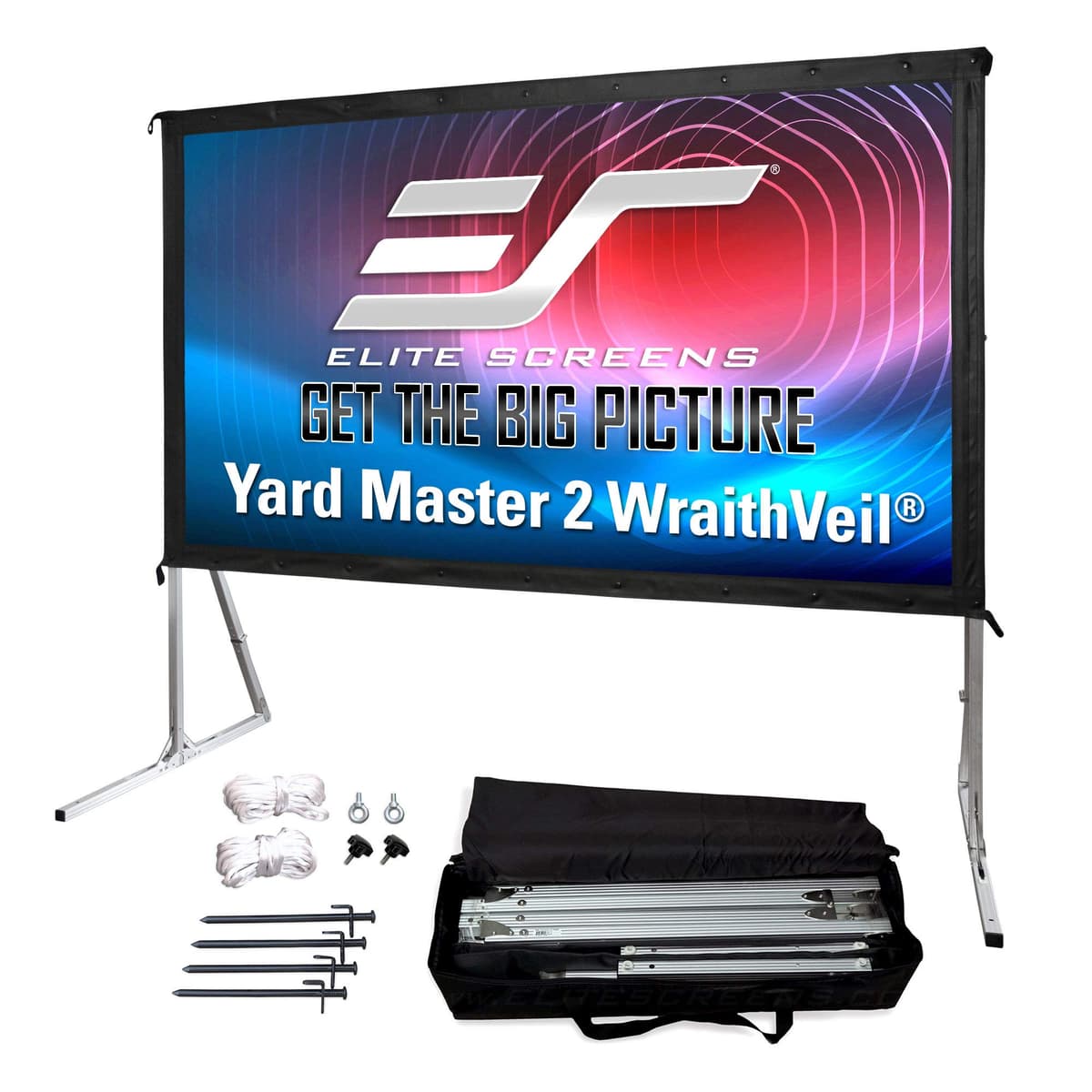 Elite Screens Yard Master 2 DUAL OMS150H2-DUAL pantalla de proyección 150" 16:9 frontal y trasera 4K/8K Ultra HD 3D activo HDR Ready