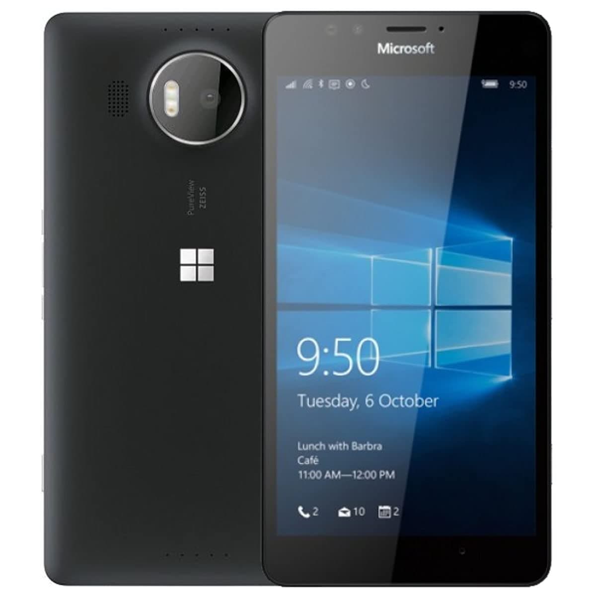 Microsoft Lumia 950 XL Dual SIM 32GB Desbloqueado 4G LTE Smartphone Negro Versión Internacional sin garantía