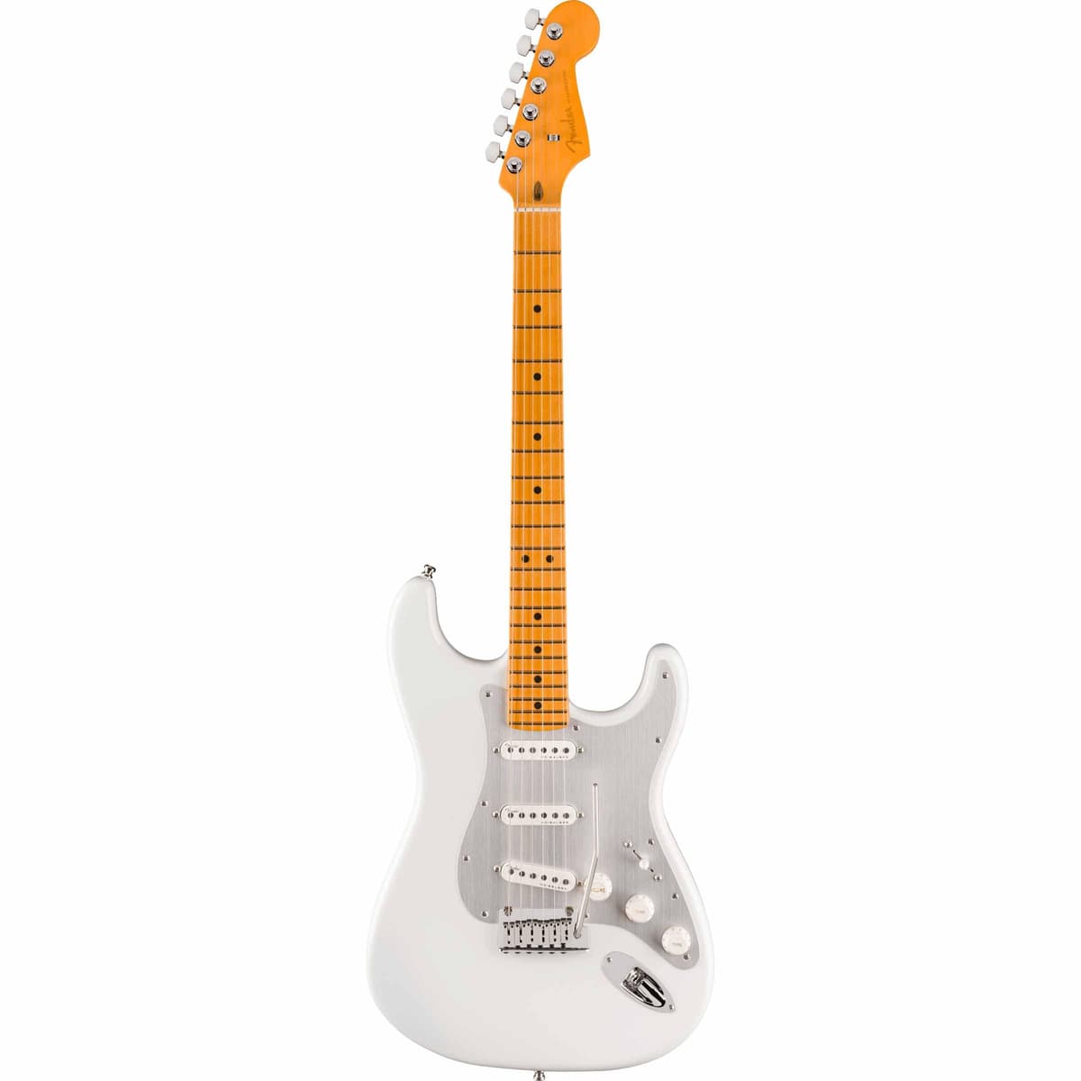 Fender American Ultra II Stratocaster Guitarra Eléctrica - Avalanche, Diapasón de Arce