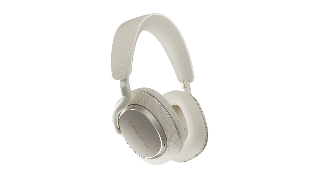 Bowers & Wilkins Px7 S3 audífonos over-ear Bluetooth, sonido hi-res, ANC y modo transparencia, 30 h, carga rápida, Blanco Canvas