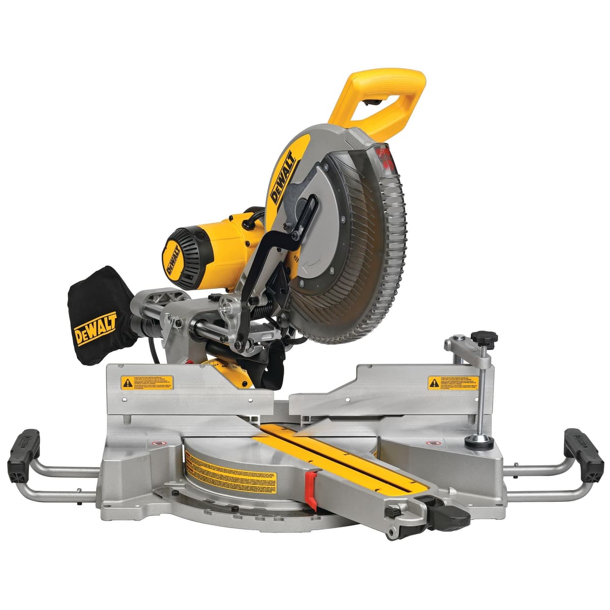 DEWALT DWS780-QS Sierra ingletadora deslizante de doble bisel 12" compuesta