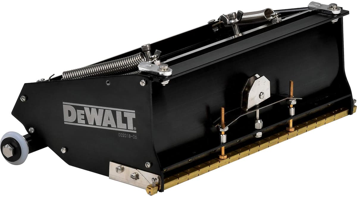 DEWALT DXTT DXTT-2-765 Caja Plana 10 pulgadas para Drywall/Tablaroca, Aluminio Anodizado