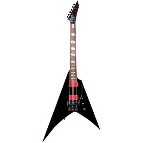 ESP LTD GH-SV-200 Guitarra Eléctrica Signature Gary Holt en V - Negra