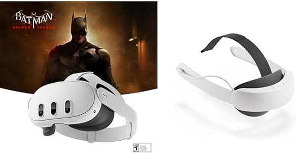 Meta Quest 3 512GB Realidad Virtual Visor VR + Elite Strap con Batería