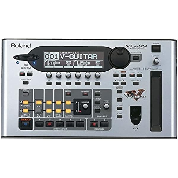 Roland VG-99 V-Guitar procesador multiefectos para guitarra, sistema de modelado y control, interfaz USB/MIDI