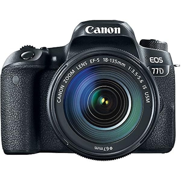 Canon EOS 77D Cámara DSLR Kit EF-S 18-135mm IS USM