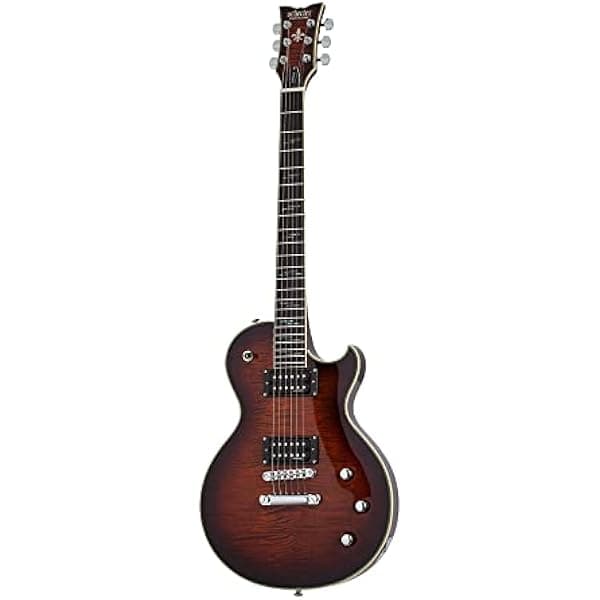 Schecter Solo-II Supreme Guitarra Eléctrica, acabado Cat's Eye Black Burst