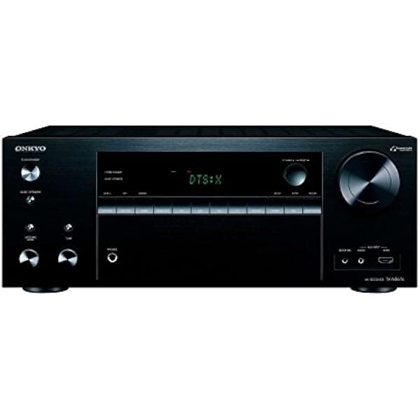Onkyo TX-NR676 receptor A/V 7.2 canales de red, 4K HDR, Dolby Atmos, DTS:X, Wi-Fi/Bluetooth