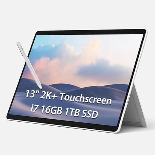 Microsoft Surface Pro 8 2 en 1 Tableta Laptop Empresas, 13" 2K+ táctil, i7-1185G7, 16GB RAM, 1TB SSD, lápiz, 10MP, 16h, TB4, Win 11 Pro