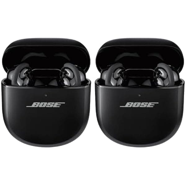 Bose QuietComfort Ultra QCNCEBUBPR auriculares inalámbricos con cancelación de ruido, Bluetooth, True Wireless, micrófono, color negro