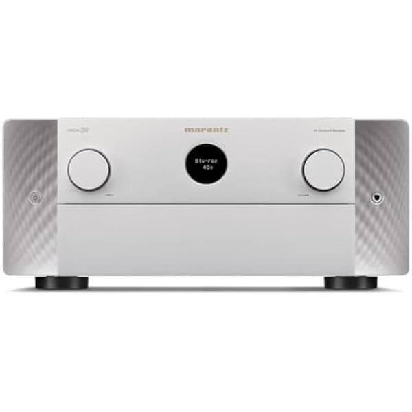 Marantz Cinema 30 receptor AV 11.4 canales 8K con Dolby Atmos e IMAX Enhanced (Plata/Oro)