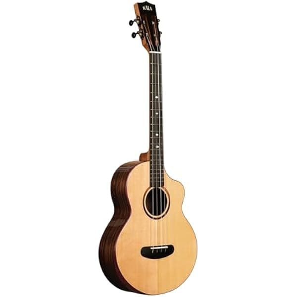 Kala KA-CT-SSRW-BG-C, ukelele barítono 4 cuerdas diestro, tapa de abeto, con funda