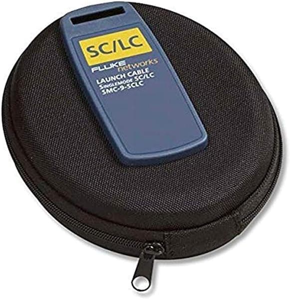 Fluke Networks SMC-9-SCE2KAPC cable de lanzamiento/cola monomodo de fibra óptica OTDR para pruebas E2K APC 9 µm