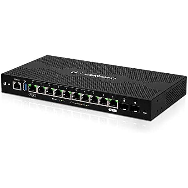 Ubiquiti Networks EdgeRouter ER-12 Router Gigabit 12 Puertos con PoE Passthrough y puertos SFP