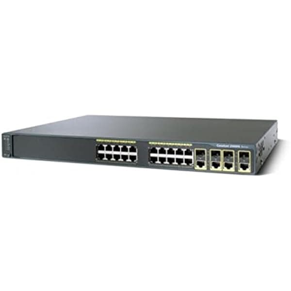 Cisco Catalyst WS-C2960G-24TC-L Switch 24 Puertos Gigabit LAN Base Capa 2 Gestionable Rackmount