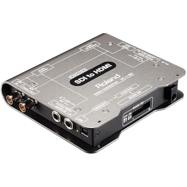 Roland Professional A/V VC-1-SH Convertidor de video SDI a HDMI para producción audiovisual