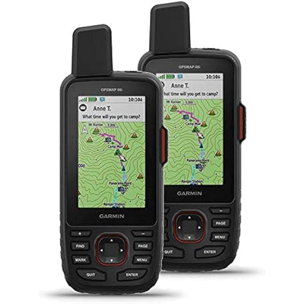 Garmin GPSMAP 66i GPS de mano y comunicador satelital (2-Pack) - 010-02088-01