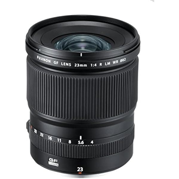 Fujifilm Fujinon GF23mmF4 R LM WR Lente gran angular medio formato para GFX, AF rápido, resistente a la intemperie