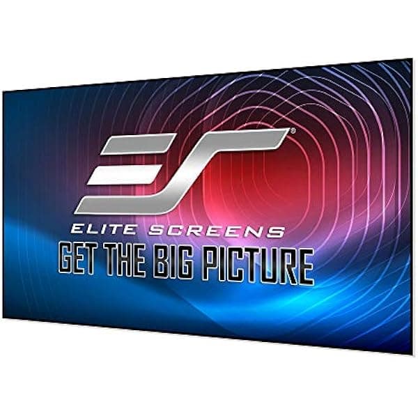 Elite Screens Aeon AR120H-ATD3, CineGrey 3D, pantalla de proyección 120" 16:9, acústicamente transparente, ALR, marco fijo sin borde